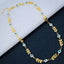 Copper Gold Enamel Arrow Heart Evil Eye Necklace Chain For Women Bulk