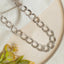 Aluminium Size 14 Mm Width 1 Meter Necklace Chain Women Unisex Bulk