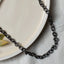 Black Aluminium 9 Mm Width 1 Meter Chain Women Unisex Bulk