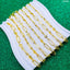 Paper Clip Star Glossy Links 18K Gold Anti Tarnish Chain 1 Metre Bulk