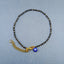 Evil Eye Blue Gold Black Beads Single Anklet For Women Bulk