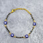 Evil Eye Gold Bead Hand Mangalsutra Bracelet For Kids Women Bulk
