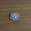 Blue Evil Eye Nazariya Lucky CZ American Diamond Centre Pcs Bulk