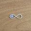 Evil Eye Nazariya Infinity Zircon CZ Charm Centre Pcs Bulk