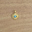 Evil Eye Nazariya Blue Gold Charm Pendant Necklace For Women Bulk