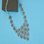 Tribal Bohemian Green Crystal Oxidised German Silver Necklace Bulk