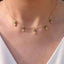 Pineapple Crystal Gold Choker Necklace Chain For Women Bulk