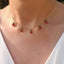 Snowberry Crystal Gold Choker Necklace Chain For Women Bulk