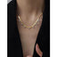 Baguette CZ 18K Gold Stainless Steel Snake Necklace Chain Bulk