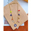 Evil Eye Colorful Charms 18K Gold Beads Necklace For Women Bulk