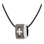 Cross Biker Funky Stainless Steel Black Pendant Necklace Chain Bulk