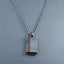 Heavy Antique Silver Stainless Steel Necklace Pendant Chain Bulk