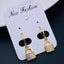 Lock 18K Gold Cubic Zirconia Brass Hoop Earring Pair For Women Bulk
