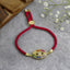 Rainbow Turkish Evil Eye Baguette Gold Pink CZ Thread Bracelet Bulk