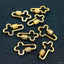 Cross Gold Copper Charm For Women Bulk