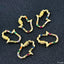 Rainbow Hamsa Gold Copper Charm For Women Bulk