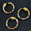 Rainbow Round Gold Copper Charm For Women Bulk