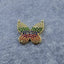 Rainbow Butterfly Gold Zircon Copper Charm For Women Bulk