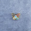 Rainbow Butterfly Evil Eye Gold Zircon Copper Charm For Women Bulk