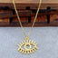 Evil Eye Gold Pendant Chain For Women Bulk