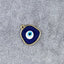 Amoeba Evil Eye Blue Round Enamel Pendant For Women Bulk