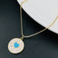 Western Enamel Medium White Gold Heart Pendant For Women Bulk