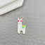 Brass White Yellow Pink Gold Dinosaur Accessories Pendant Charm For Women