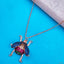Copper Honeybee Studded Rose Gold Copper Necklace Pendant Women Bulk