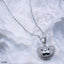 Silver Teddy Bear Cubic Zirconia 18K Gold Pendant Links Chain Bulk