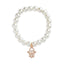 Brass 18K Hamsa Heart Embellishment Bracelet For Women Bulk