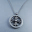 Antique Silver Design Stainless Steel Necklace Pendant Chain Bulk
