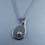 Antique Silver Design Stainless Steel Necklace Pendant Chain Bulk