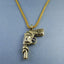 Antique Gold Design Stainless Steel Necklace Pendant Chain Bulk