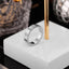 Silver Stainless Steel Band Ring Women Gift Bulk