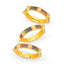 Gothic Rainbow Gold Copper Adjustable Band Ring For Women Bulk