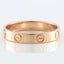 Luxury Screw Stainless Steel Rose Gold Band Ring For Women Bulk