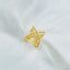 Crossover Copper Cubic Zirconia Open Back Adjustable Ring Women Bulk