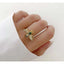 Honey Bee Insect Copper CZ Crystal Gold Adjustable Ring Bulk
