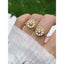 Star Copper Cubic Zirconia Gold Free Size Adjustable Ring Women Bulk
