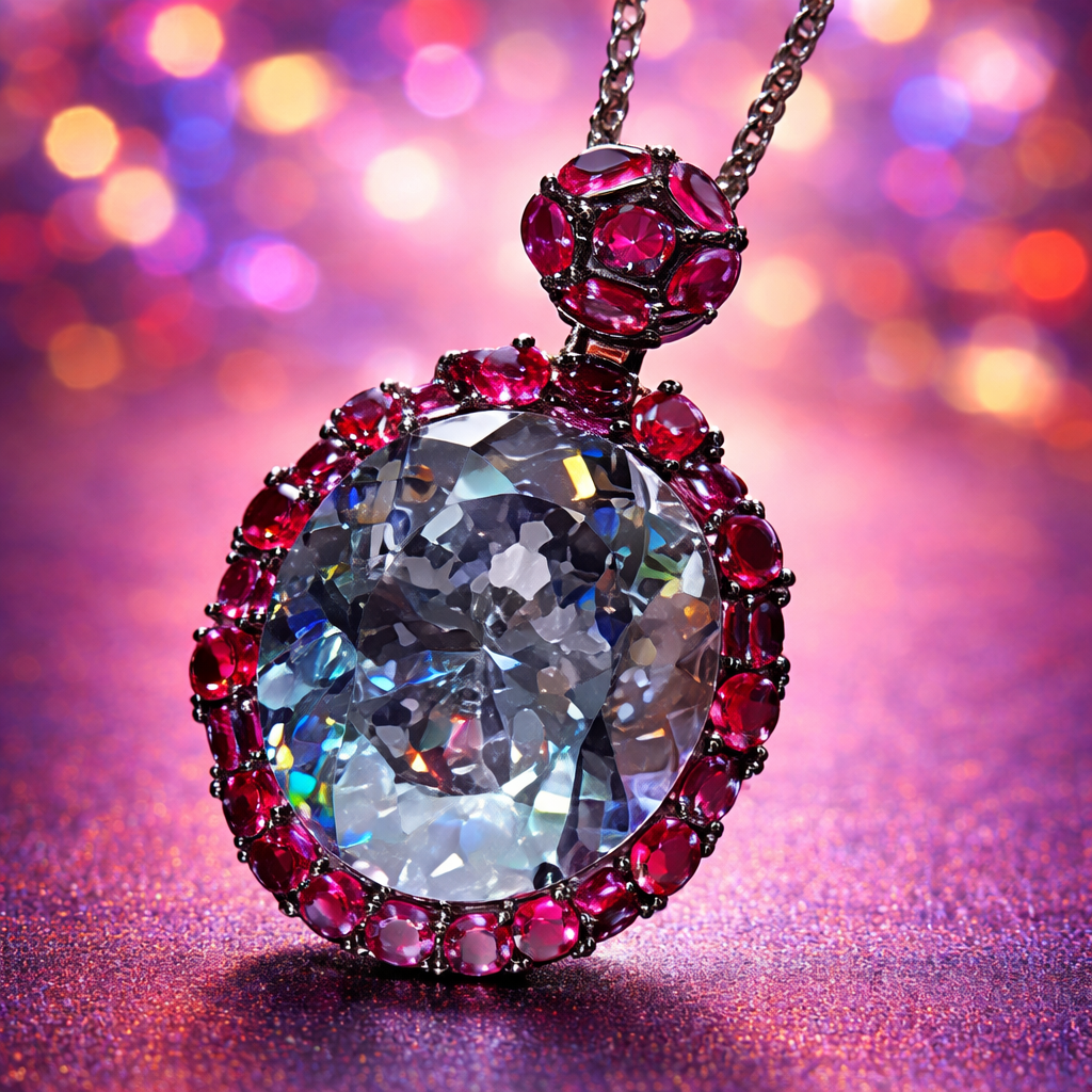 Gray Red Designer Party Wear Oval Cut Black CZ Copper Pendant Wholesale