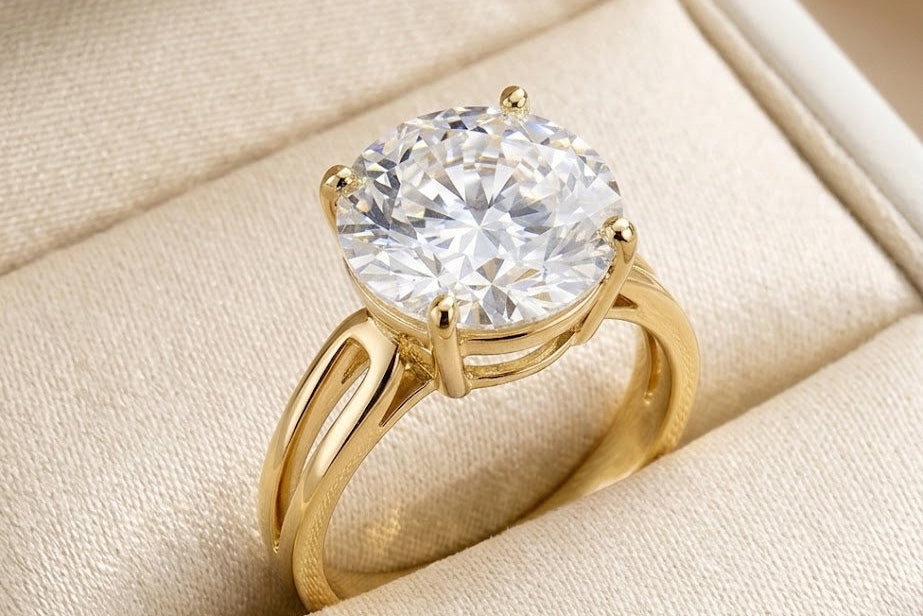 Gold Silver Multi Shape Cubic Zirconia Copper Adjustable Ring Women Bulk