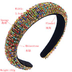 Gold Silver Multi Gemstone Rhinestone Hair Band Hair Accessories Bulk