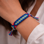 Wholesale Multi Color Friendship Band Blue Plain Thread Bracelet