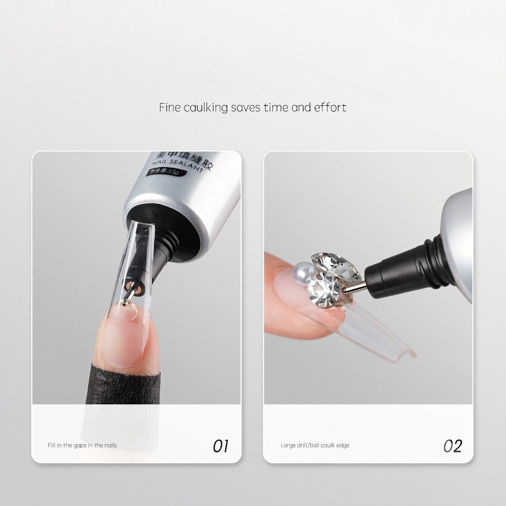 Professional Seam-Filling Nail Adhesive Multi-Use 3D Sculpting Gel Bulk