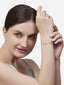 Gold Heart Cubic Zirconia Anti Tarnish Copper Bracelet For Women Bulk