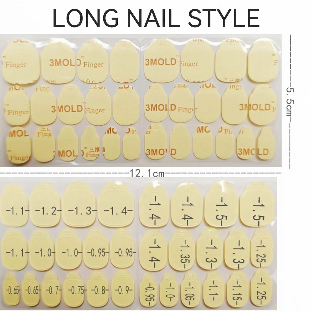 Ultra-Thin Self-Adhesive Nail Stickers for Strong Hold Bulk
