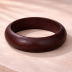 Wholesale Brown Stylish Plain Wooden Cuff & Kada For Women