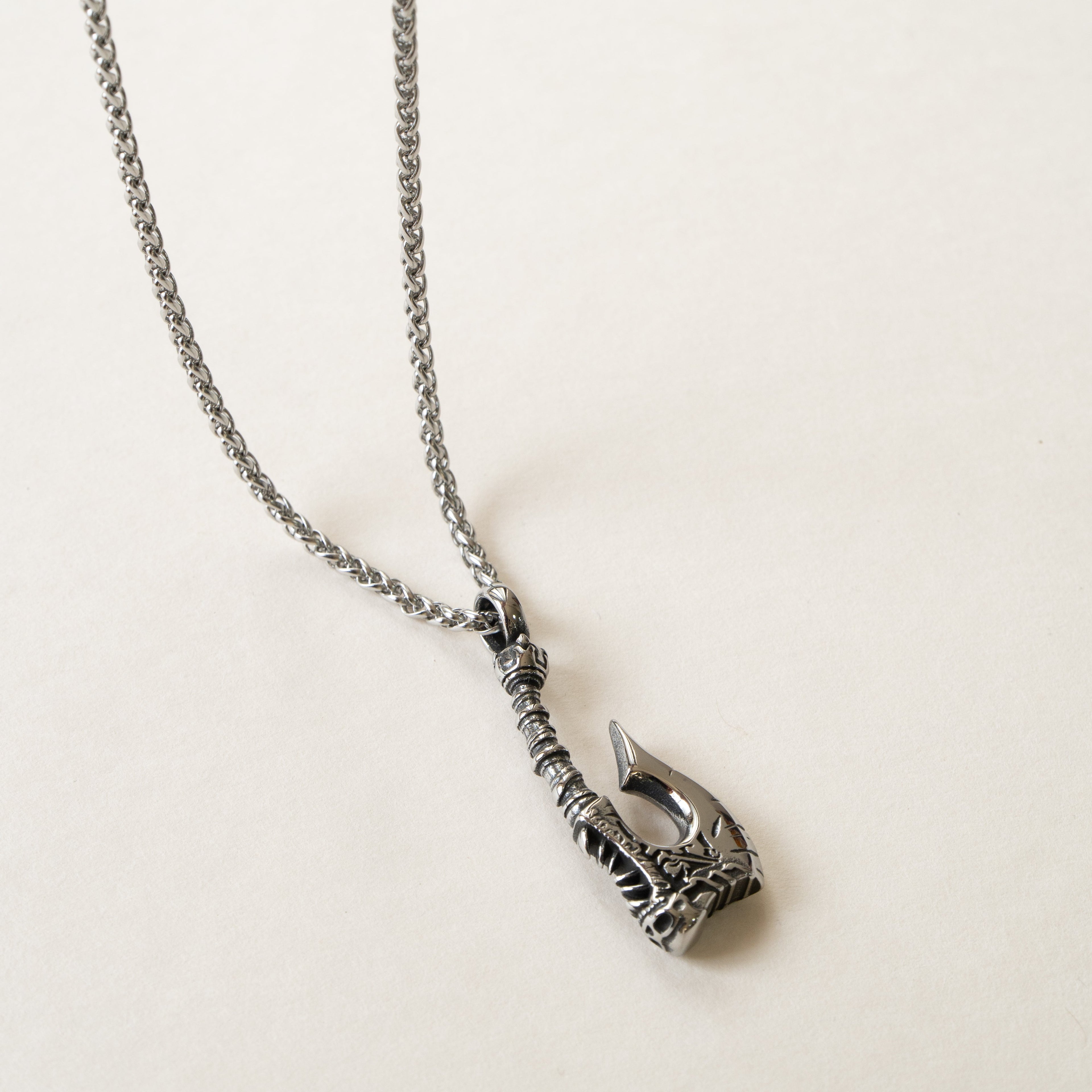 Silver Stainless Steel Anti Tarnish Necklace Pendant Chain Bulk