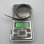 Silver Stainless Steel Style Watch Strap Bracelet Men