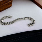 Engrave Letter Name Stainless Steel Chain Id Bracelet For Men Bulk